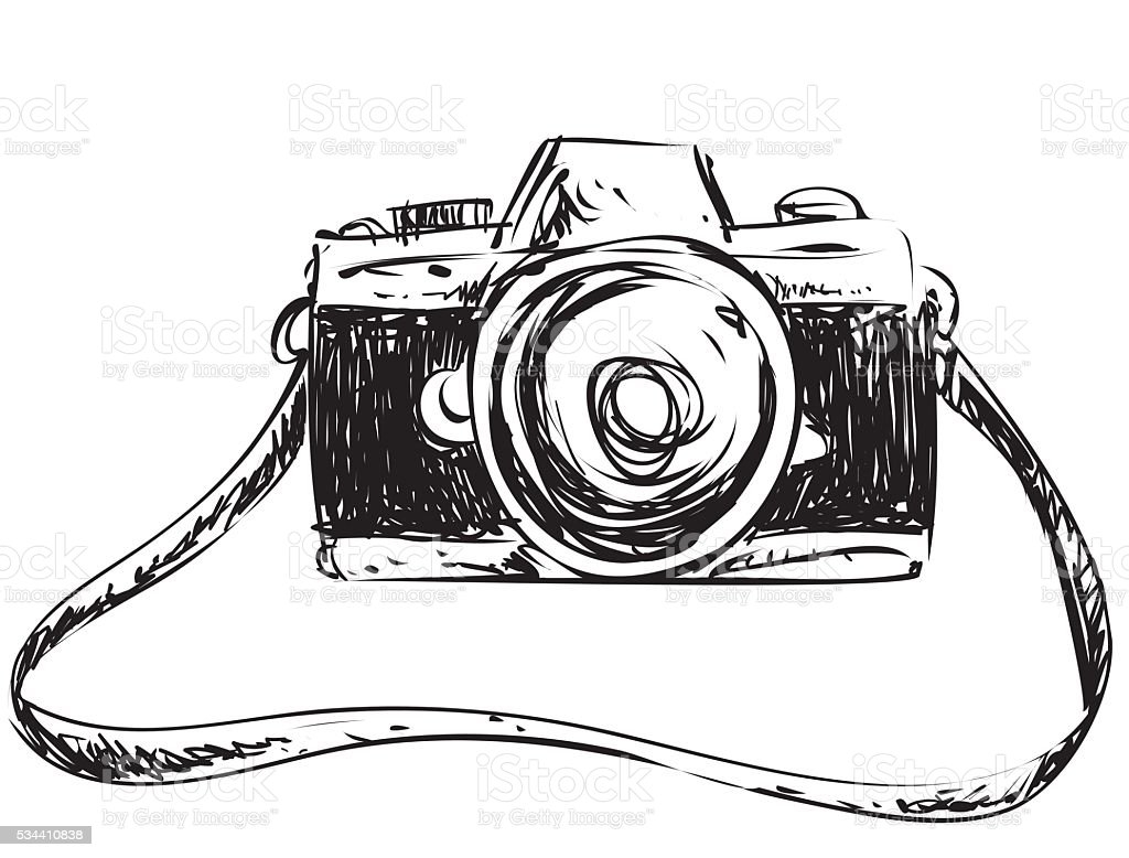 фотоаппарат картинки черно белые