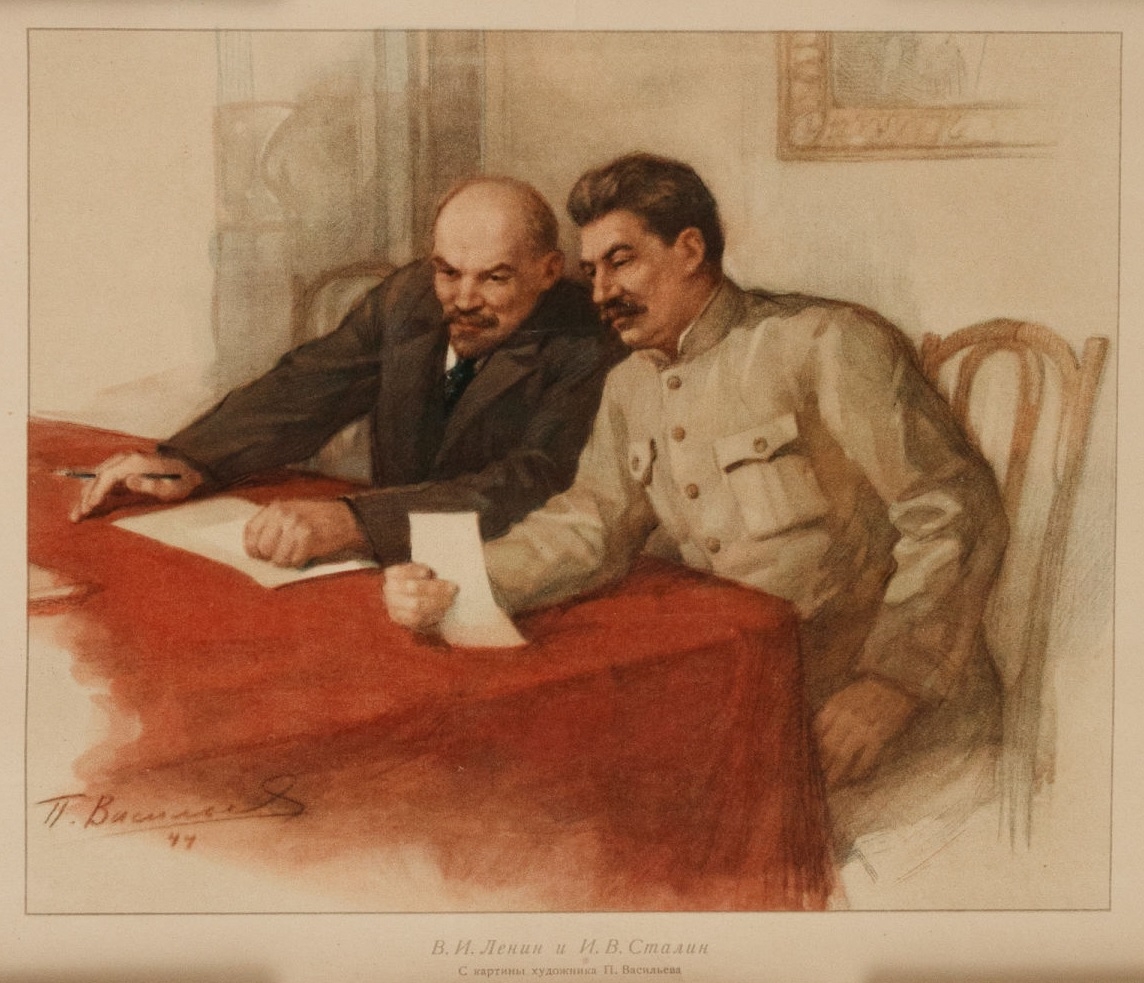 Stalin vs solzenyitsin gulags and truth. Налбандян "в.и. Ленин в 1919 году". Налбандян портрет Сталина и Ленина.