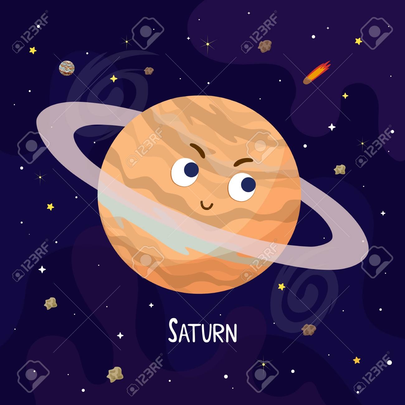 Сатурн улыбается