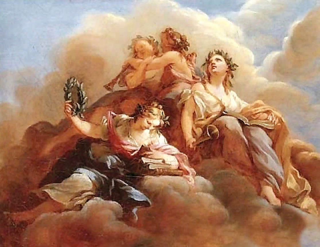 Кого сопровождали музы. Франсуа Лемуан. Франсуа Лемуан рококо. Художник Франсуа Лемуан картины. Франсуа Лемуан (1688 – 1737).