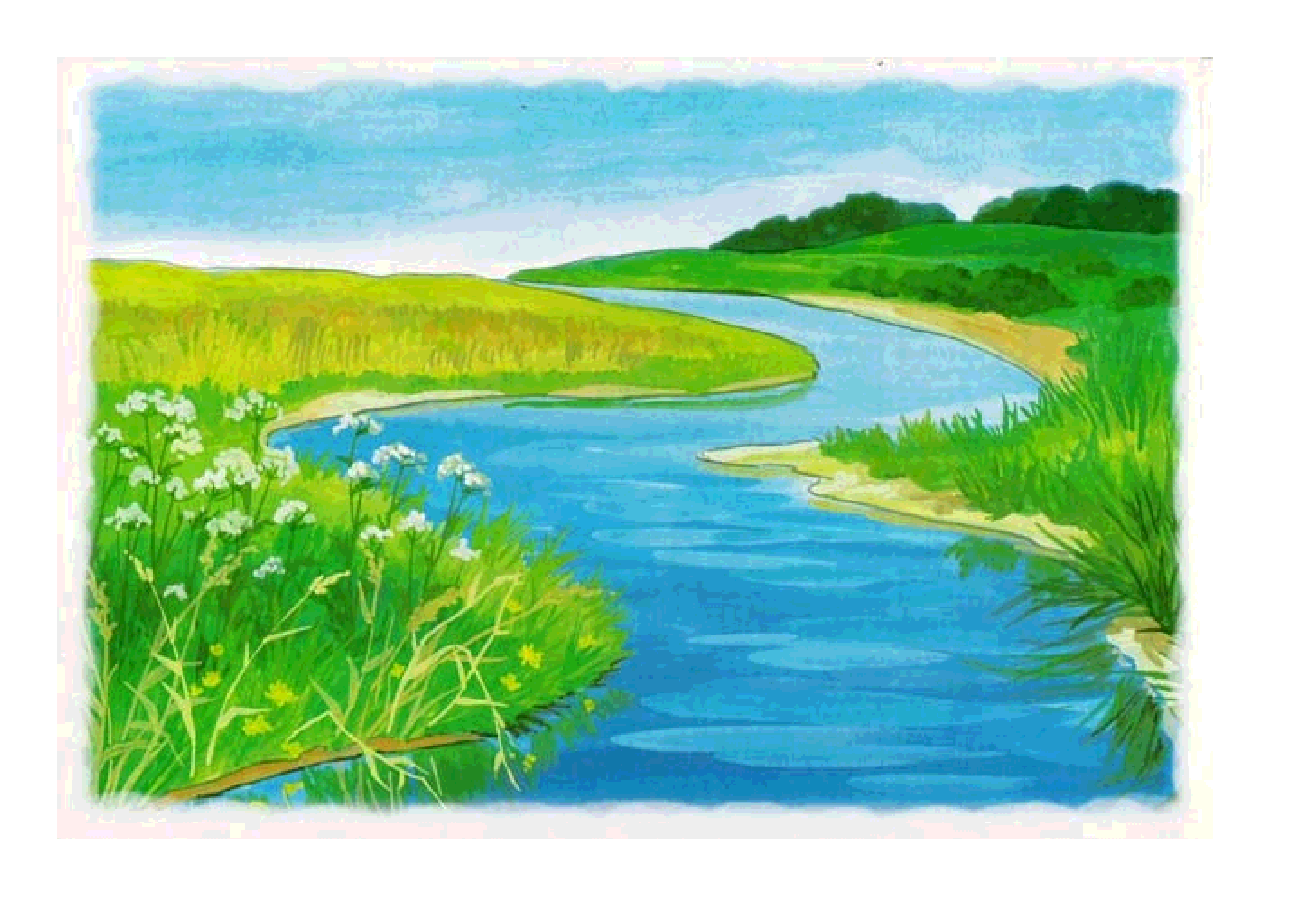 Рисунок реки озера или моря. Нарисовать реку. Река для детей. Озеро рисунок. Река рисунок для детей.