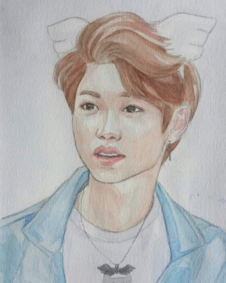 Рисунок феликса из stray kids