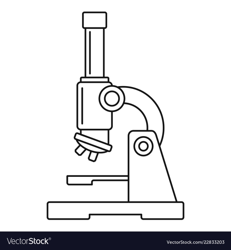 Микроскоп рисунок для детей