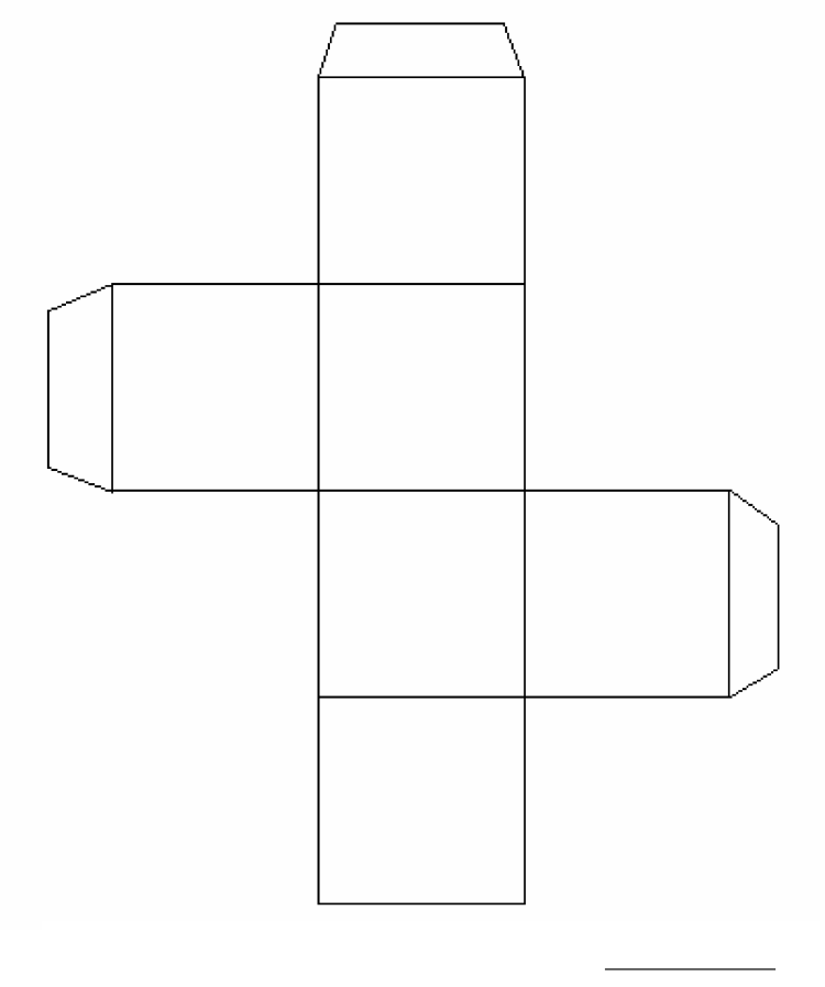 Модель куб из картона. Развёртка Куба 10х10 см. Развертка Куба 5 на 5. Развертка кубика. Развертка кубика для склеивания.