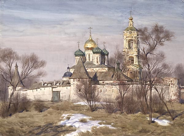 Московский художник Сергей Андрияка