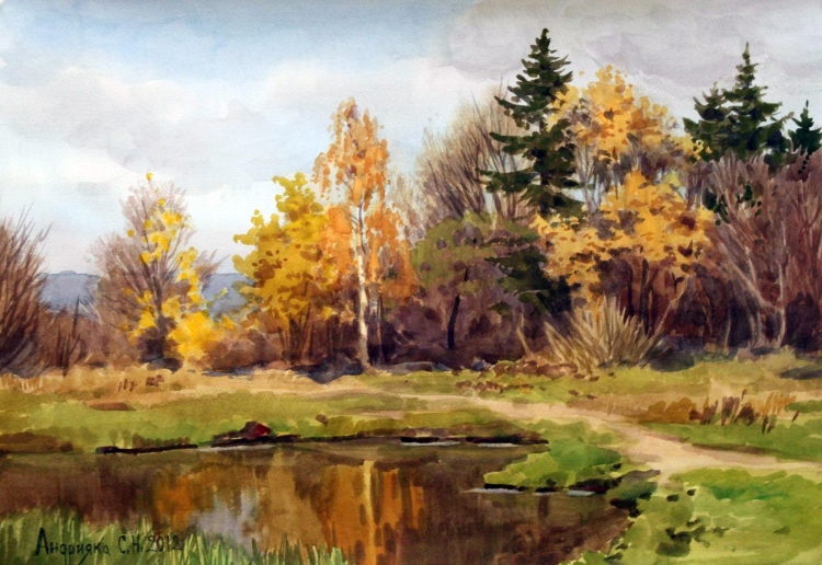 Сергей Андрияка художник живопись пейзаж
